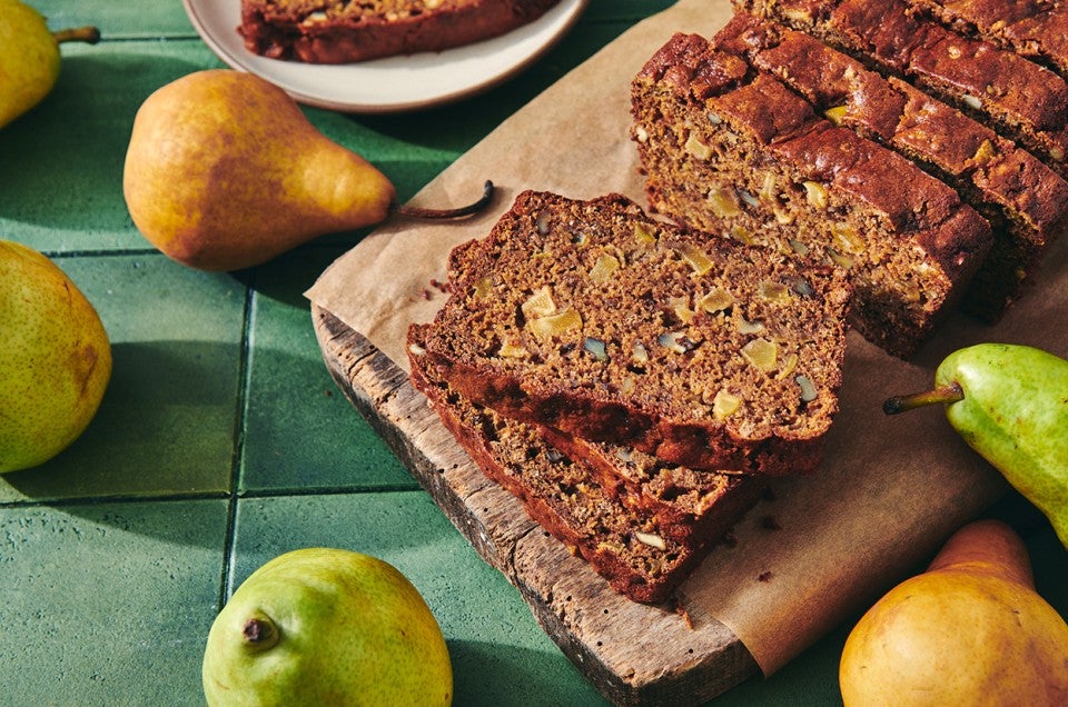 Pear Bran Bread  - select to zoom