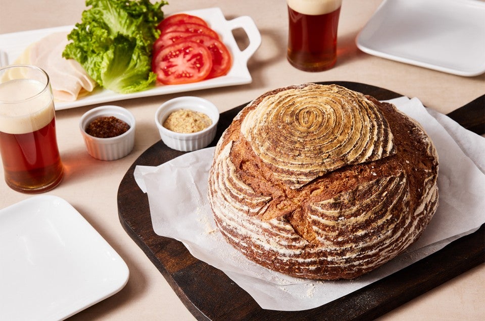 Sourdough Beer Bread  - select to zoom