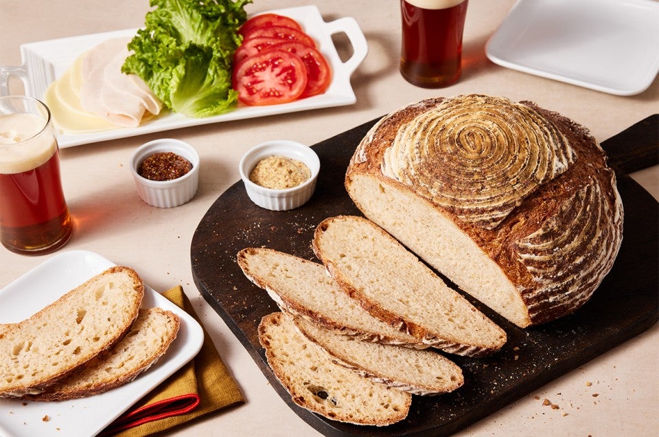 Sourdough Beer Bread  - select to zoom