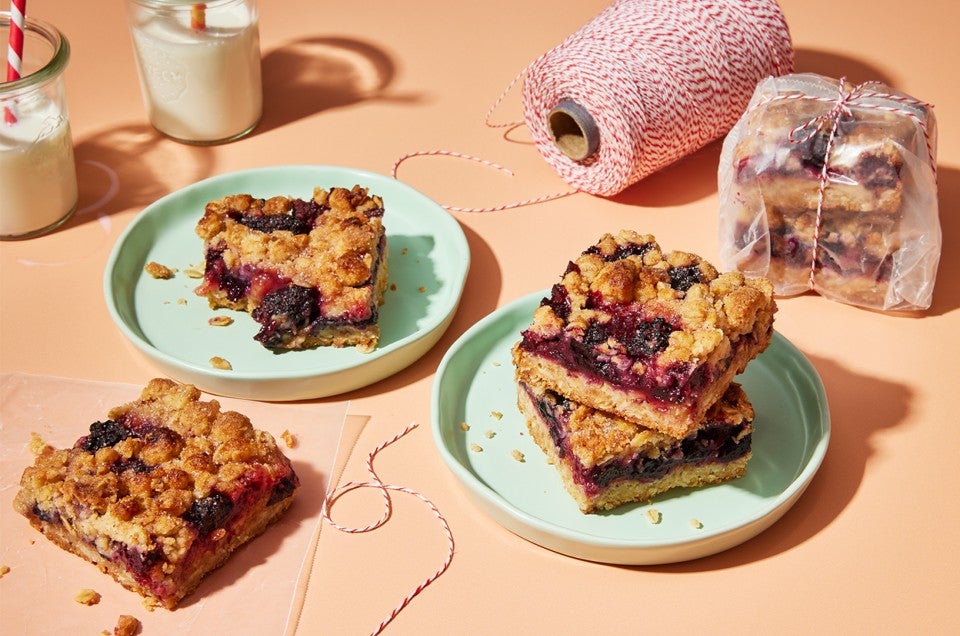 Berry Easy Jam Bars - select to zoom