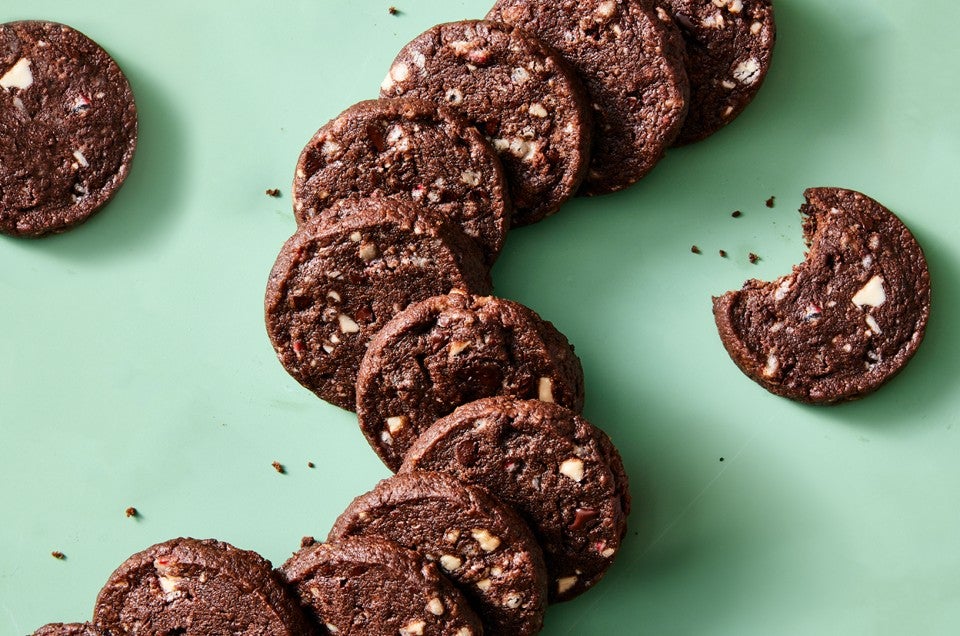 Peppermint Bark Cookies - select to zoom