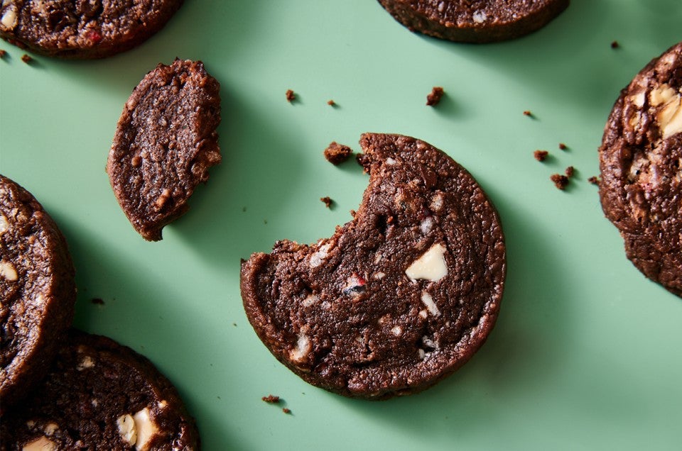 Peppermint Bark Cookies - select to zoom