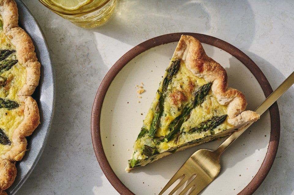Spring Tonic Quiche - select to zoom