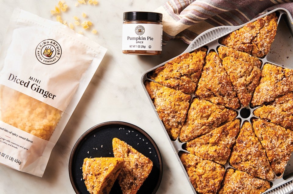 Harvest Pumpkin Scones  - select to zoom