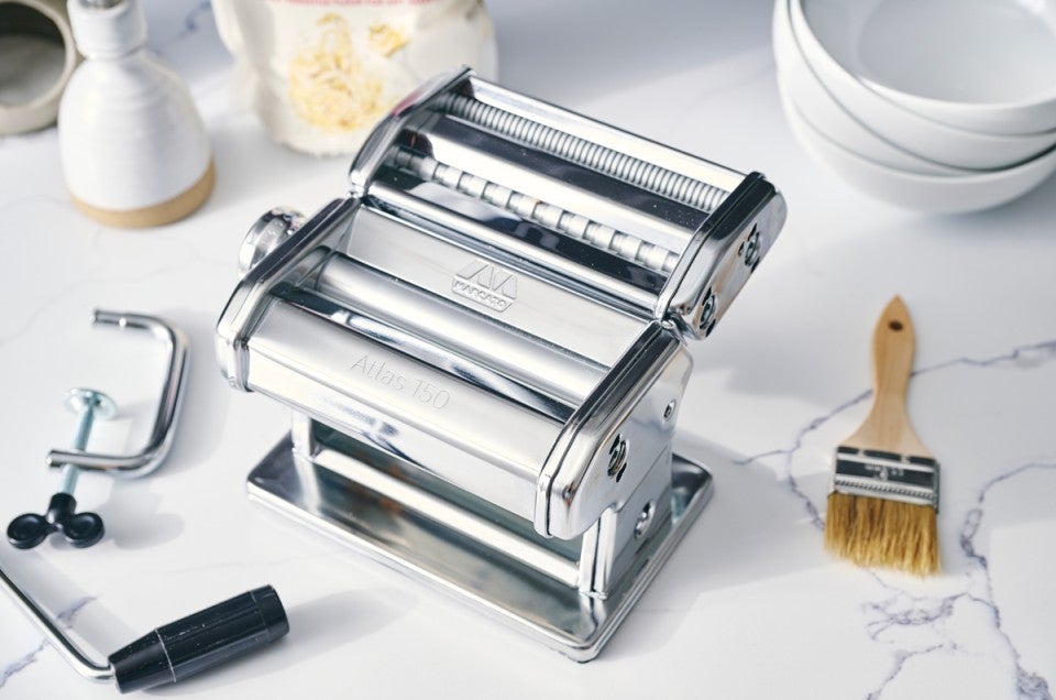 Pasta maker, ready to be cleaned