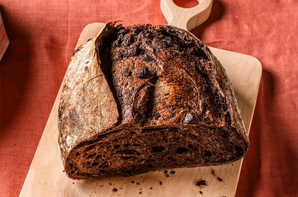 Chocolate Sourdough Bread - select to zoom