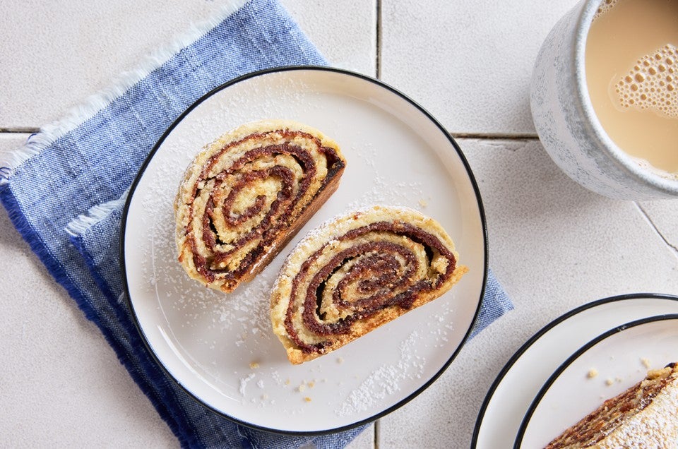 Date Roll Cookies with Halva - select to zoom