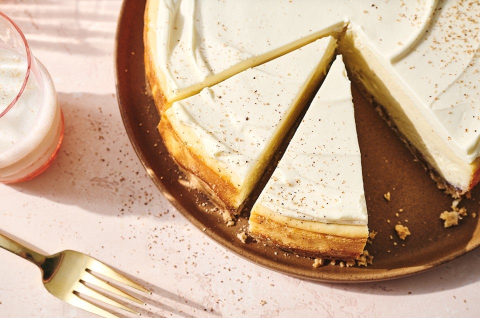 Eggnog Cheesecake - select to zoom