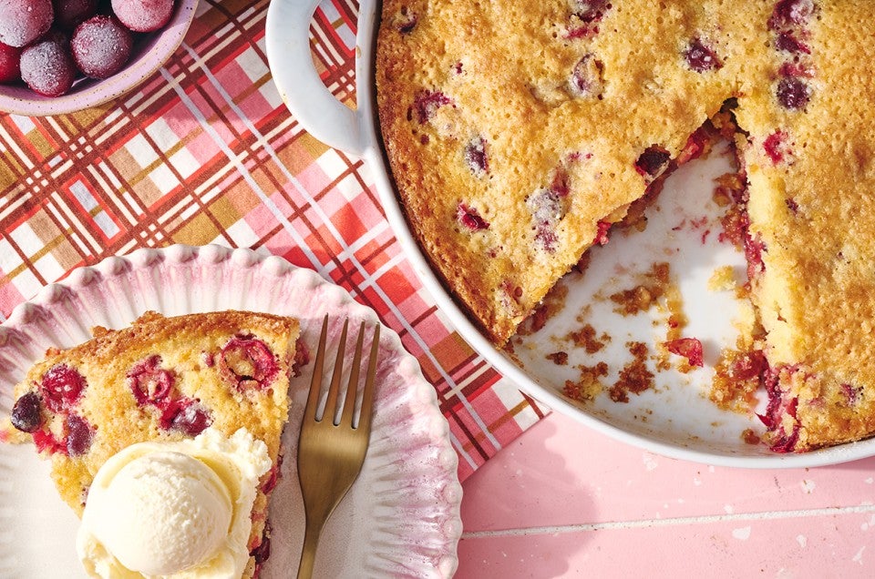 Nantucket Cranberry Cake - select to zoom