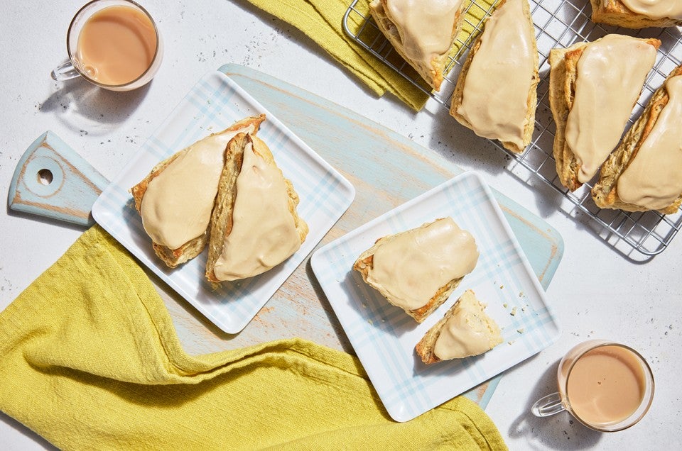 Maple Pecan Sourdough Scones - select to zoom