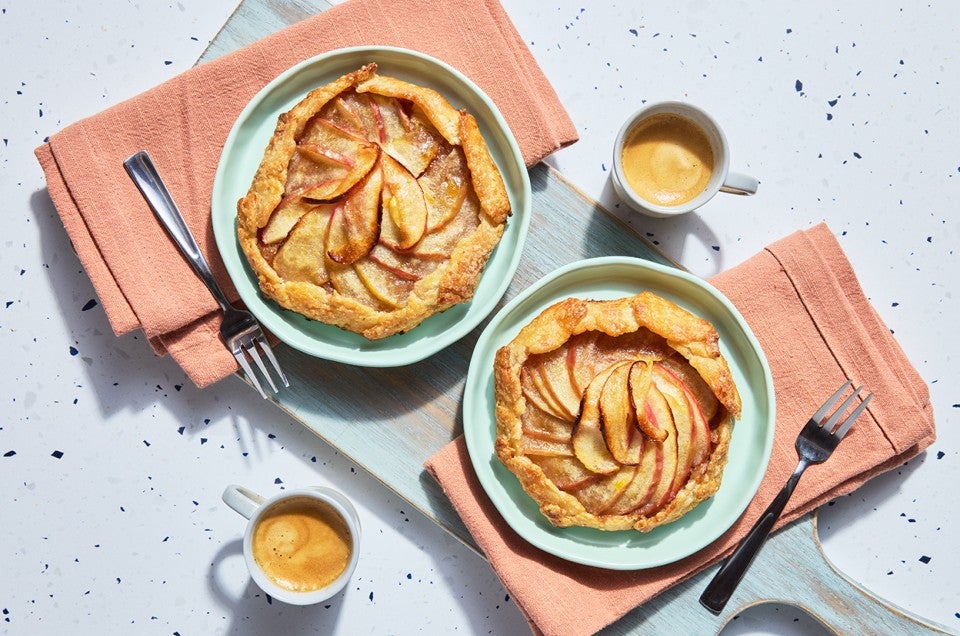 Tiny Apple Tarts for Two - select to zoom