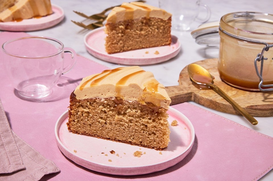 Whipped Caramel Apple Cake  - select to zoom