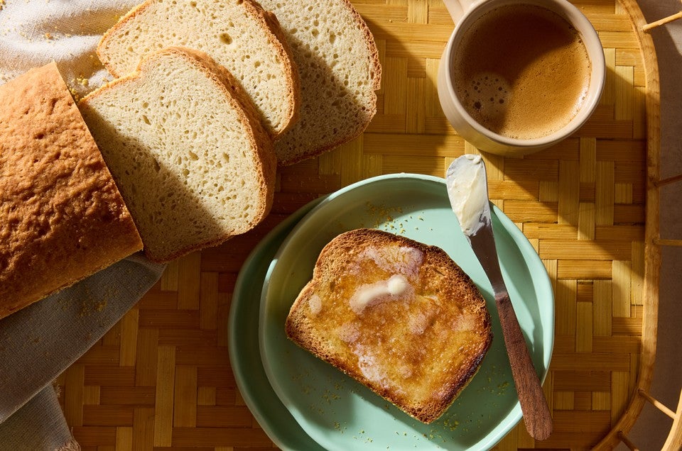 Gluten-Free English Muffin Bread - select to zoom