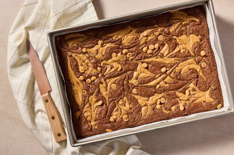 Peanut Butter Brownies - select to zoom