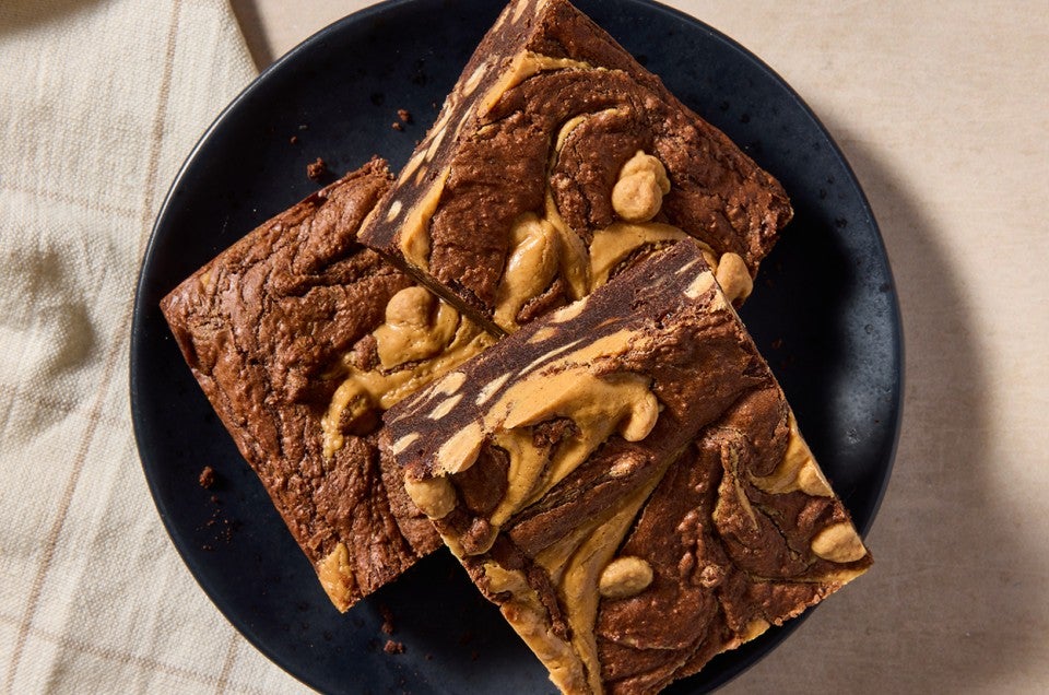 Peanut Butter Brownies - select to zoom