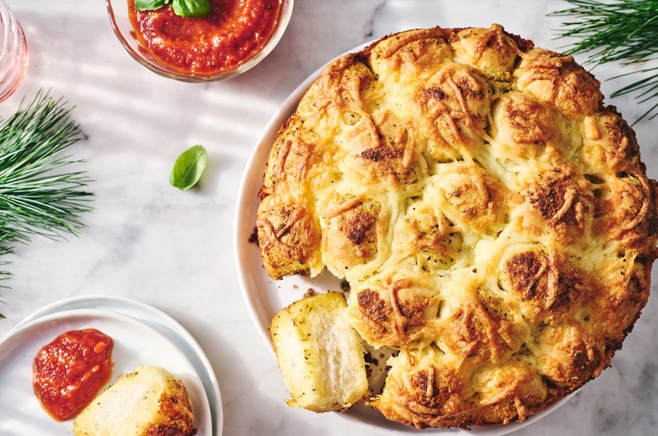 Pull-Apart Garlic Bread - select to zoom