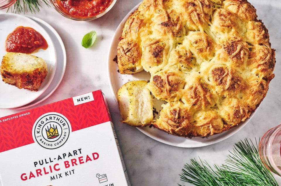 Pull-Apart Garlic Bread - select to zoom