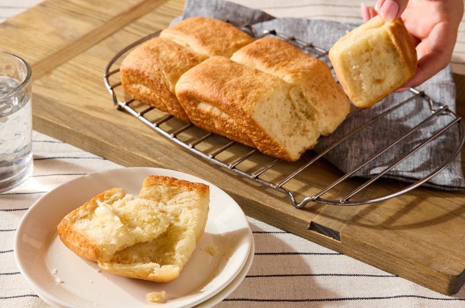 Small-Batch Parker House Rolls - select to zoom