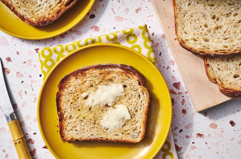 Clay's Multigrain Sourdough Sandwich Bread - select to zoom