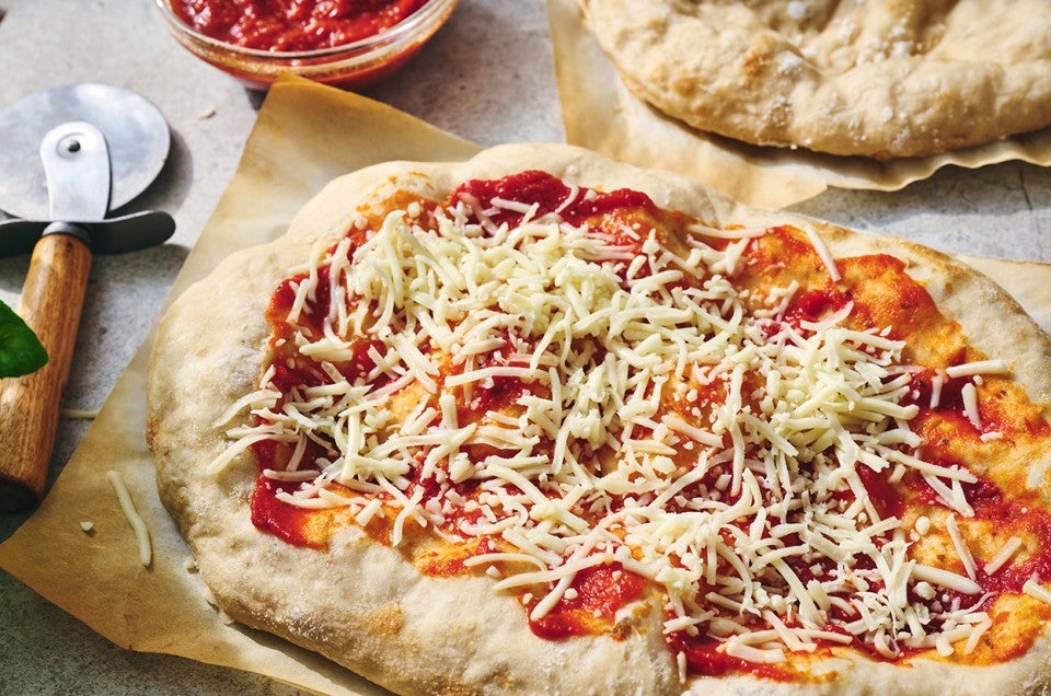 No-Knead Pizza Crust  - select to zoom