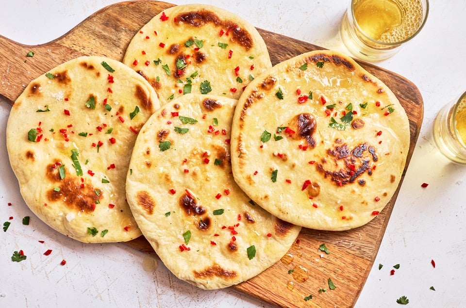 Sourdough Naan - select to zoom