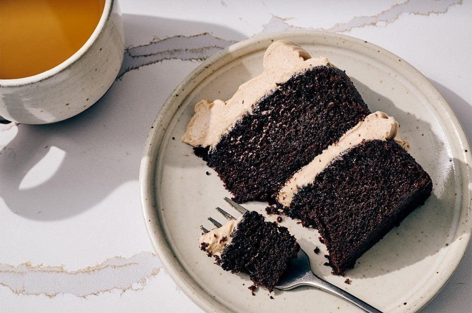 Easy Chocolate Cake made with All-Purpose Baking Mix - select to zoom