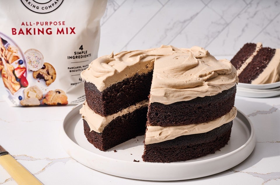 Easy Chocolate Cake made with All-Purpose Baking Mix - select to zoom