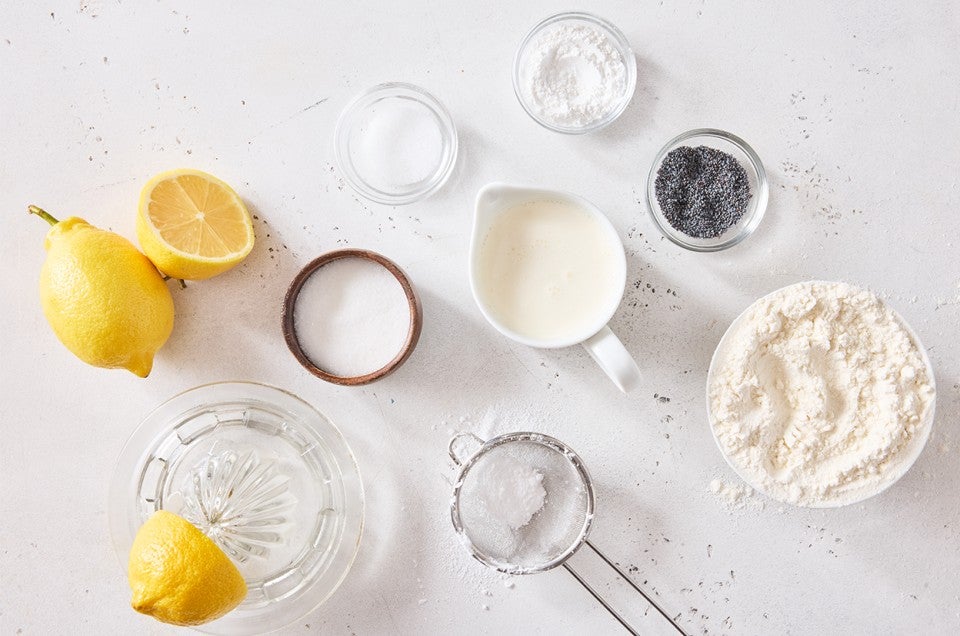 Lemon Poppy Seed Scones - select to zoom