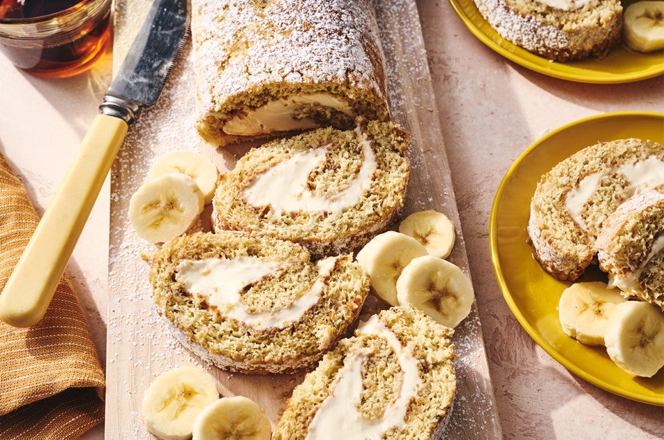 Banana Roll with Cream Cheese Filling - select to zoom