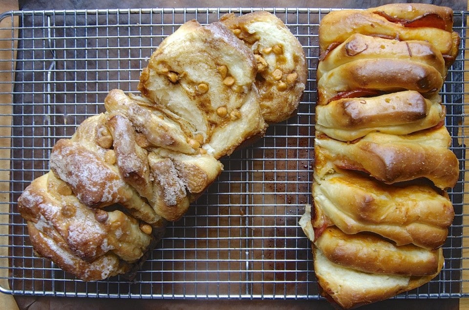 Butterflake Herb Loaf Transformed via @kingarthurflour