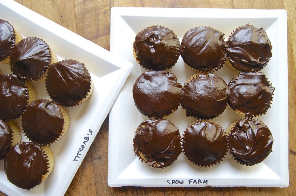 Cupcakes for Sharing via @kingarthurflour