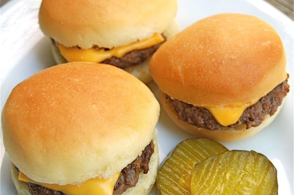 mini hamburger buns