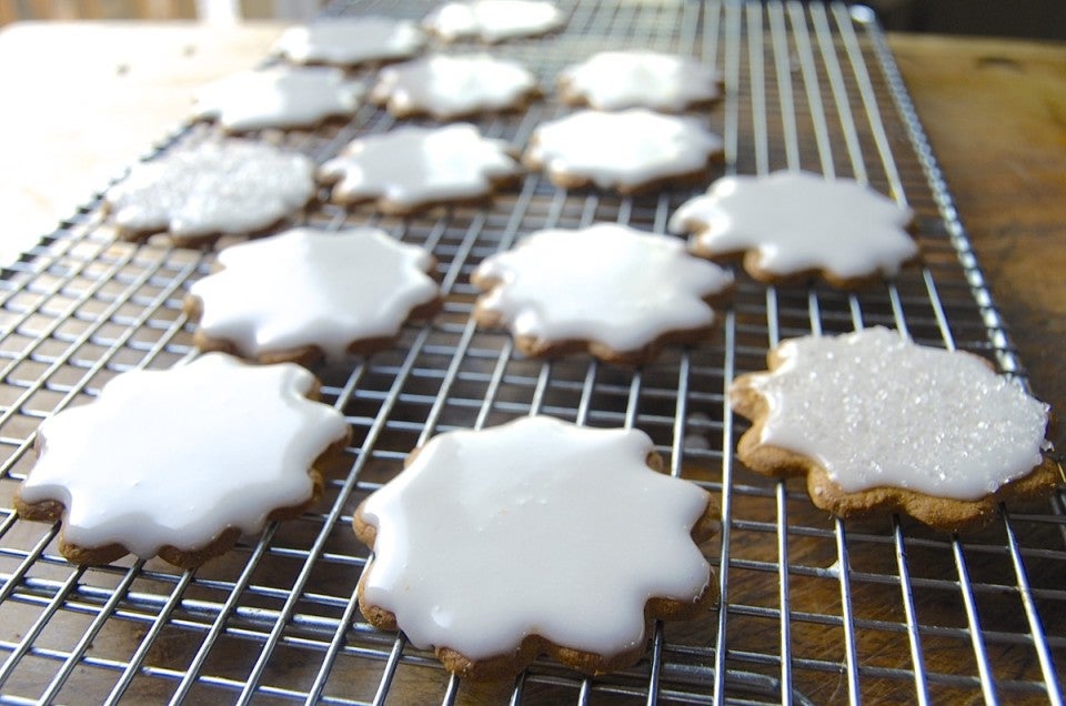 Simple cookie glaze via @kingarthurflour