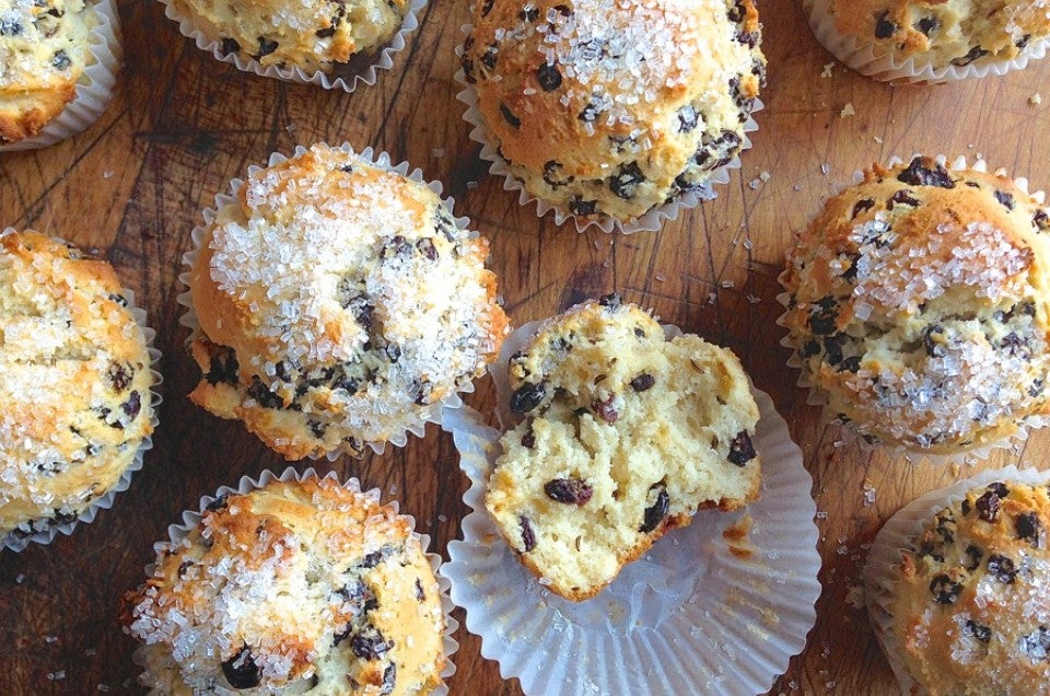 Caraway Irish Soda Bread Muffins - Nourish and Fete