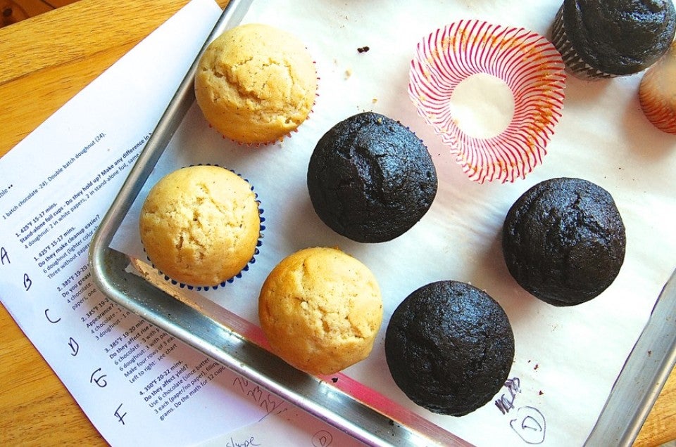 How to use muffin papers via @kingarthurflour