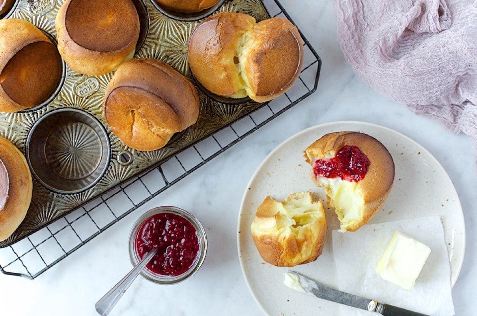 Cast Iron Popovers, Recipe