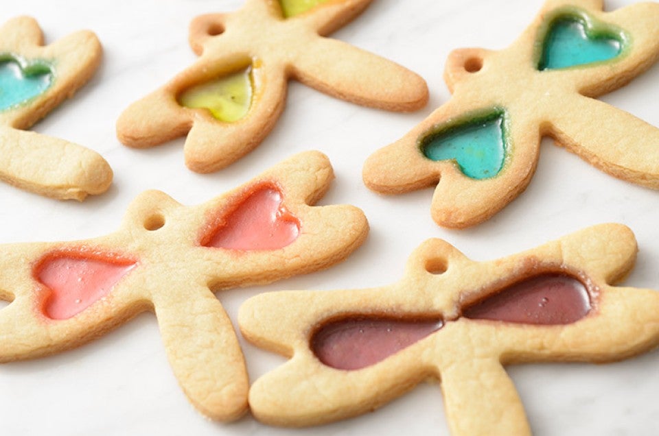 Stained glass cookies