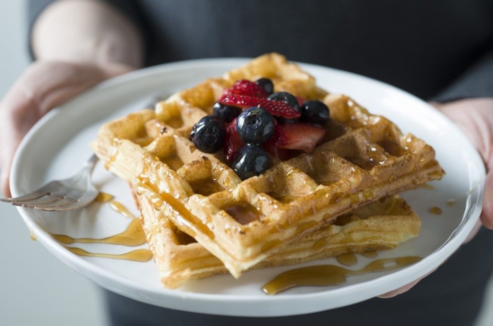 Waffle Tips via @kingarthurflour