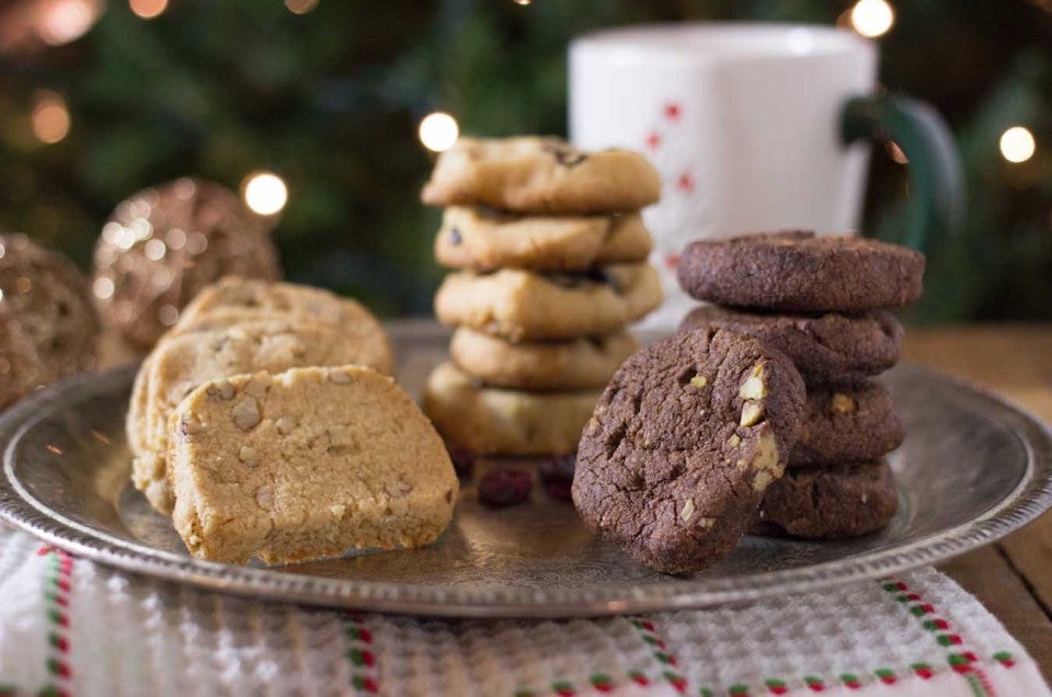 Almond Flour Shortbread Cookies in 3 varieties