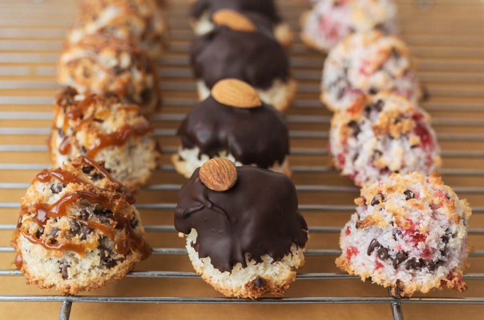 Coconut Macaroons 3 Ways via @kingarthurflour.com