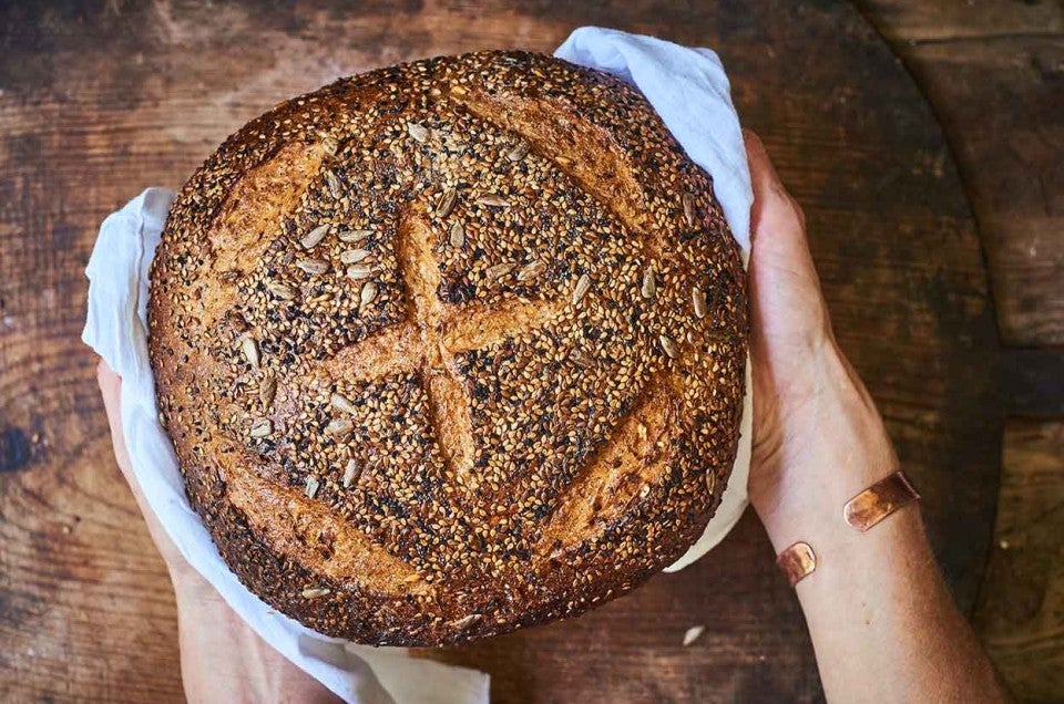 Multigrain Sourdough Boule - select to zoom