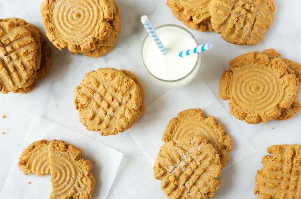 Classic Peanut Butter Cookies Recipe King Arthur Baking