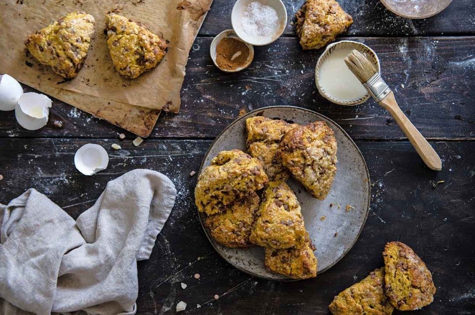 Harvest Pumpkin Scones - select to zoom