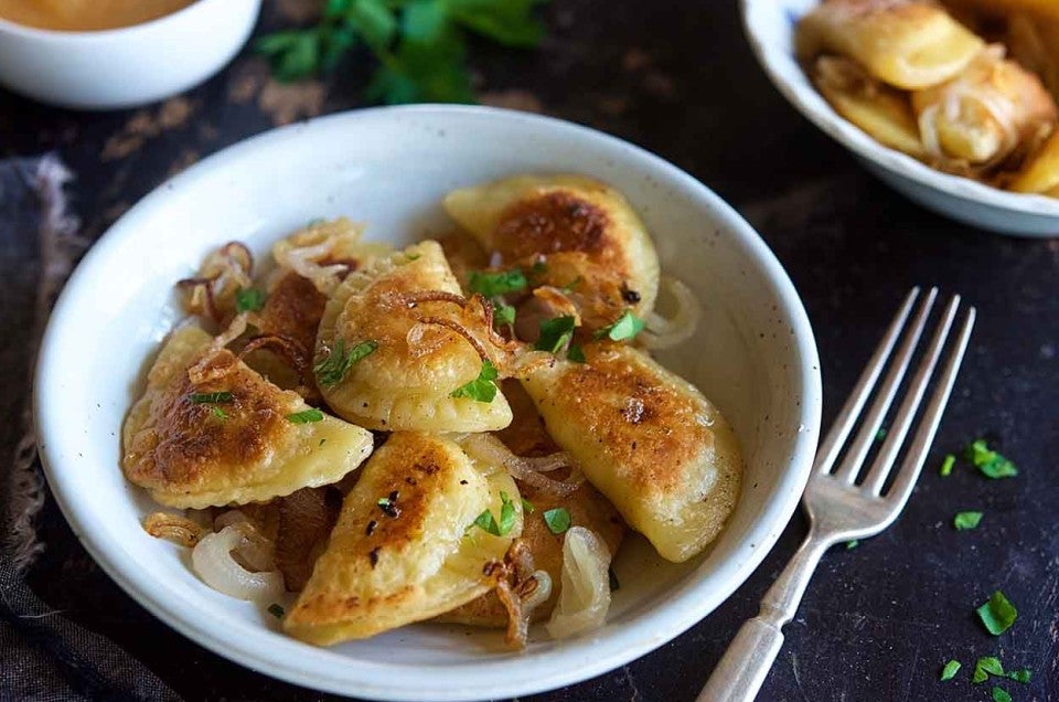 Pierogi, made at home