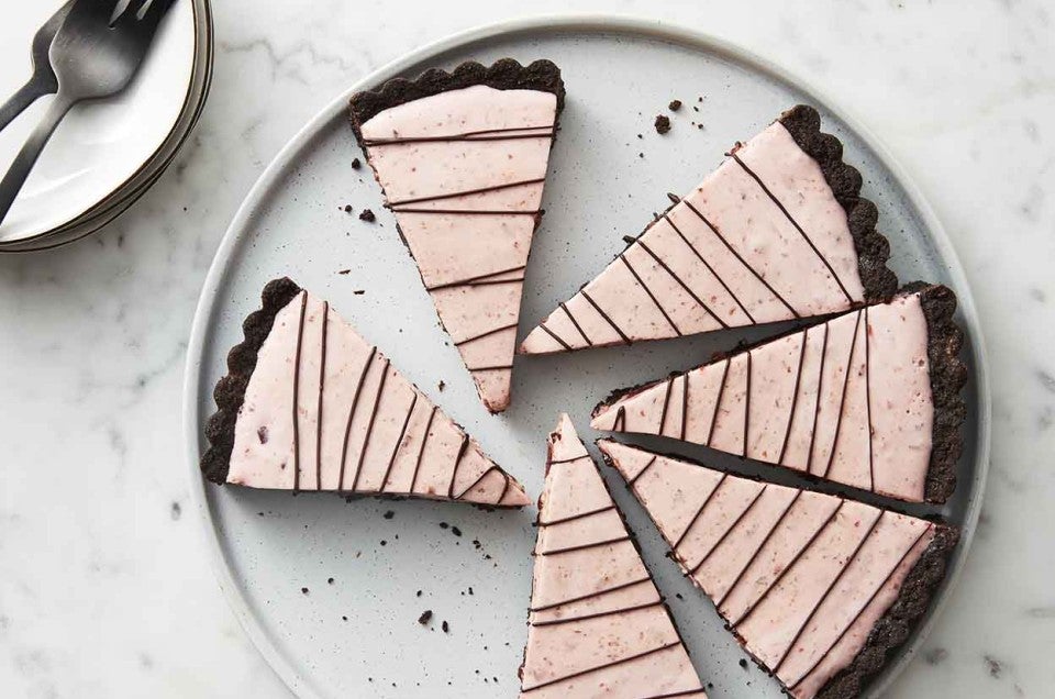 Chocolate Cherry Tart 