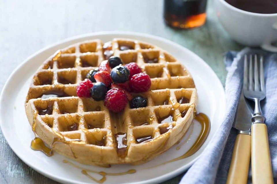 Whole Wheat Waffles Recipe | King Arthur Baking