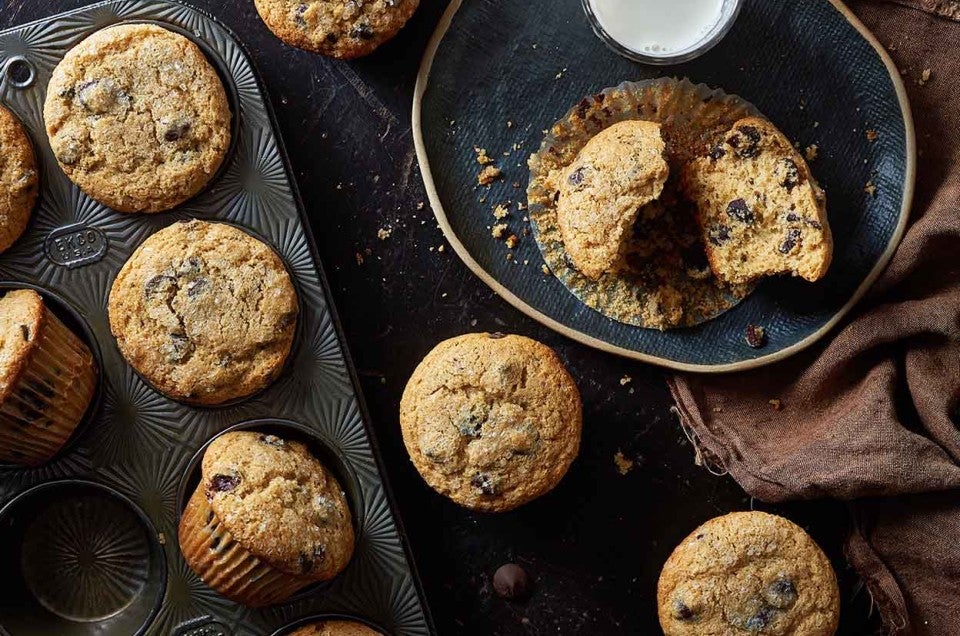 Golden Chocolate Chip Muffins