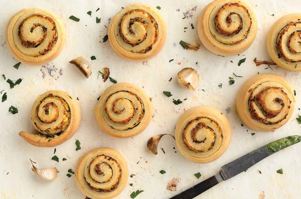 Pesto Swirls Recipe | King Arthur Baking