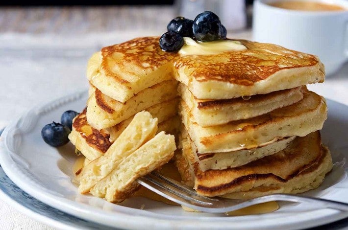 Fluffy Pancakes With Cake Flour | Foodtalk