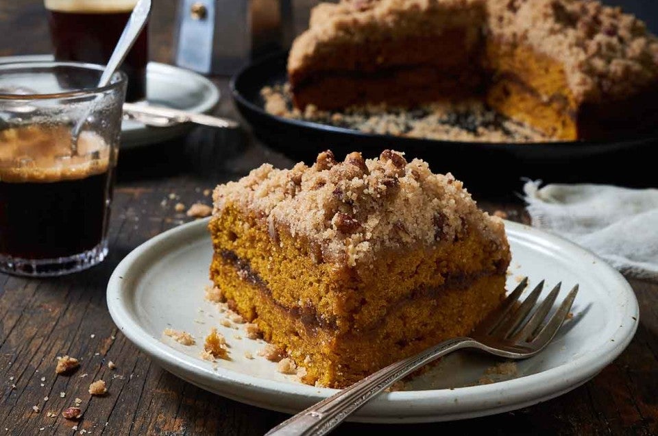 Pumpkin Streusel Coffee Cake Recipe | King Arthur Baking